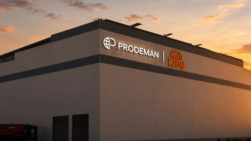 PRODEMAN ADVANCES IN THE CONSTRUCTION OF A NEW PROCESSED PRODUCT PLANT
