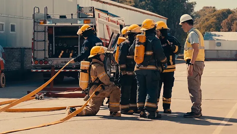 THE ANNUAL DRILL WAS HELD AT PRODEMAN PLANT
